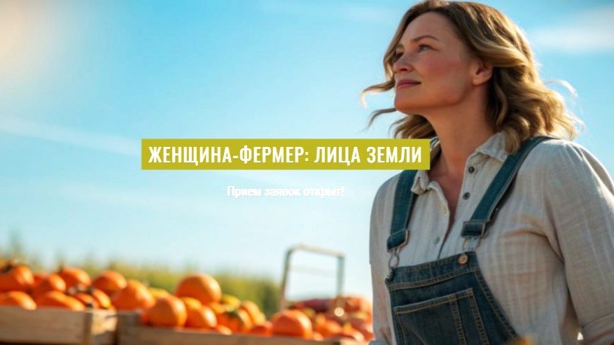 Фотоконкурс для женщин‑фермеров